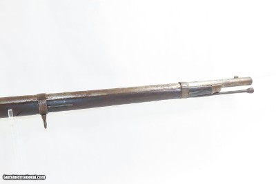 1862 CONFEDERATE C.S. RICHMOND ARMORY HUMPBACK MUSKET CSA Civil War Antique Made with Machinery & Parts Captured at Harpers Ferry! - Image 6 of 25