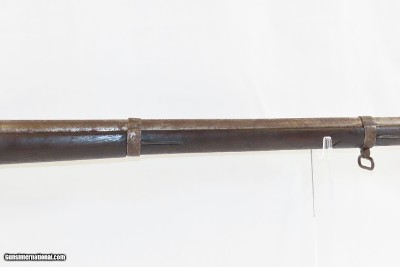 1862 CONFEDERATE C.S. RICHMOND ARMORY HUMPBACK MUSKET CSA Civil War Antique Made with Machinery & Parts Captured at Harpers Ferry! - Image 5 of 25
