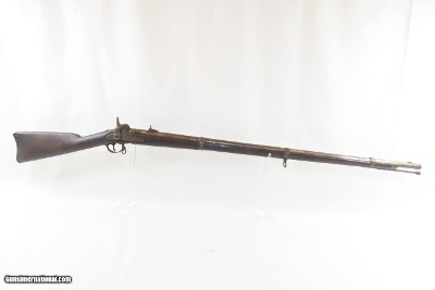 1862 CONFEDERATE C.S. RICHMOND ARMORY HUMPBACK MUSKET CSA Civil War Antique Made with Machinery & Parts Captured at Harpers Ferry! - Image 2 of 25