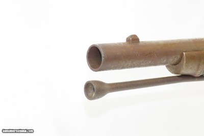 1862 CONFEDERATE C.S. RICHMOND ARMORY HUMPBACK MUSKET CSA Civil War Antique Made with Machinery & Parts Captured at Harpers Ferry! - Image 20 of 25