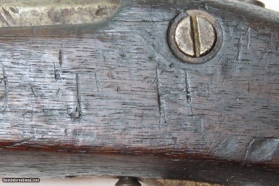 1862 CONFEDERATE C.S. RICHMOND ARMORY HUMPBACK MUSKET CSA Civil War Antique Made with Machinery & Parts Captured at Harpers Ferry! - Image 24 of 25