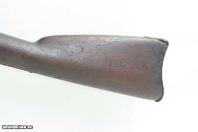 1862 CONFEDERATE C.S. RICHMOND ARMORY HUMPBACK MUSKET CSA Civil War Antique Made with Machinery & Parts Captured at Harpers Ferry! - Image 17 of 25