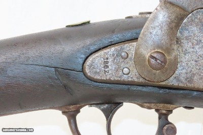 1862 CONFEDERATE C.S. RICHMOND ARMORY HUMPBACK MUSKET CSA Civil War Antique Made with Machinery & Parts Captured at Harpers Ferry! - Image 8 of 25