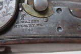 1840 WATERS US Model 1836 DRAGOON Pistol .54 CIVIL WAR ConfederateAntique - 6 of 19