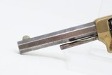 1862 Scarce E. A. PRESCOTT Long Frame POCKET Revolver CIVIL WAR Antique SERIAL NUMBER “87” with CIRCULAR SIDE PLATE - 5 of 16