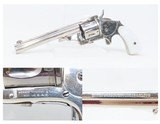 c1880s MERWIN HULBERT .38 S&W 5-1/4” 5-Shot Nickel Revolver Norwich Antique One of the Best 1880s Revolvers - 1 of 19