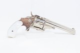 c1880s MERWIN HULBERT .38 S&W 5-1/4” 5-Shot Nickel Revolver Norwich Antique One of the Best 1880s Revolvers - 16 of 19