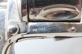 c1880s MERWIN HULBERT .38 S&W 5-1/4” 5-Shot Nickel Revolver Norwich Antique One of the Best 1880s Revolvers - 15 of 19