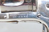 c1880s MERWIN HULBERT .38 S&W 5-1/4” 5-Shot Nickel Revolver Norwich Antique One of the Best 1880s Revolvers - 6 of 19