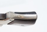 1865 TINY REMINGTON SAW HANDLE No. 1 VEST POCKET .22 SHORT DERINGER Antique SCARCE, EARLY PRODUCTION; 1 of 17,000 - 6 of 16