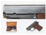 1956 IN BOX ASTRA 2000 CUB 6.35x16mm Browning .25 ACP POCKET Pistol ESP C&R With ORIGINAL BOX & EXTRA MAGAZINE - 1 of 21