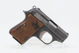 1956 IN BOX ASTRA 2000 CUB 6.35x16mm Browning .25 ACP POCKET Pistol ESP C&R With ORIGINAL BOX & EXTRA MAGAZINE - 18 of 21