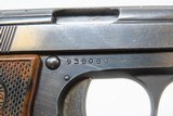 1956 IN BOX ASTRA 2000 CUB 6.35x16mm Browning .25 ACP POCKET Pistol ESP C&R With ORIGINAL BOX & EXTRA MAGAZINE - 17 of 21