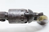 c1862 mfr MANHATTAN NAVY 4” 5-Shot .36 Revolver NEWARK NJ CIVIL WAR Antique With Multi-Panel ENGRAVED CYLINDER SCENE - 7 of 17