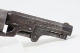 c1862 mfr MANHATTAN NAVY 4” 5-Shot .36 Revolver NEWARK NJ CIVIL WAR Antique With Multi-Panel ENGRAVED CYLINDER SCENE - 17 of 17