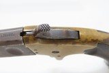 Rare 1870s DUAL .22 Short/.32 SWIVEL BREECH Deringer Wheeler Patent Antique 1 of 3,000 Made in Boston, .22 & .32 Combination - 7 of 16