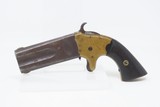 Rare 1870s DUAL .22 Short/.32 SWIVEL BREECH Deringer Wheeler Patent Antique 1 of 3,000 Made in Boston, .22 & .32 Combination - 2 of 16