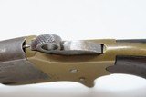 RARE c1870 FRANK WESSON Small Frame WATCH FOB Swivel Breech 2-Barrel DERINGER Antique 1 of Less Than 3,000 Made - 8 of 18