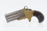 RARE c1870 FRANK WESSON Small Frame WATCH FOB Swivel Breech 2-Barrel DERINGER Antique 1 of Less Than 3,000 Made - 2 of 18