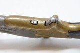 RARE c1870 FRANK WESSON Small Frame WATCH FOB Swivel Breech 2-Barrel DERINGER Antique 1 of Less Than 3,000 Made - 12 of 18
