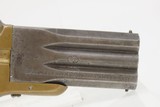 RARE c1870 FRANK WESSON Small Frame WATCH FOB Swivel Breech 2-Barrel DERINGER Antique 1 of Less Than 3,000 Made - 18 of 18