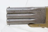 RARE c1870 FRANK WESSON Small Frame WATCH FOB Swivel Breech 2-Barrel DERINGER Antique 1 of Less Than 3,000 Made - 5 of 18