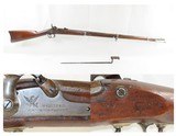 1864 WILLIAM MUIR Model 1861 INFANTRY RIFLE MUSKET Windsor CIVIL WAR Antique ACW Everyman s Primary Arm w/SOCKET BAYONET