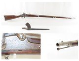 1863 WILLIAM MUIR Model 1861 INFANTRY RIFLE-MUSKET Windsor CIVIL WAR Antique ACW Everyman’s Primary Arm w/SOCKET BAYONET - 1 of 21