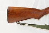 1942 SPRINGFIELD M1 GARAND .30-06 Infantry Rifle WORLD WAR II George Patton With BAYONET, SHEATH, and SLING C&R - 3 of 19