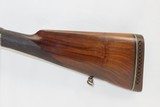 Factory GAME SCENE ENGRAVED 12 g. Double Barrel French BLONDEL Shotgun C&RBELGIAN PROOFED French Turn of the Century Shotgun - 3 of 21