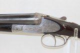Factory GAME SCENE ENGRAVED 12 g. Double Barrel French BLONDEL Shotgun C&RBELGIAN PROOFED French Turn of the Century Shotgun - 4 of 21