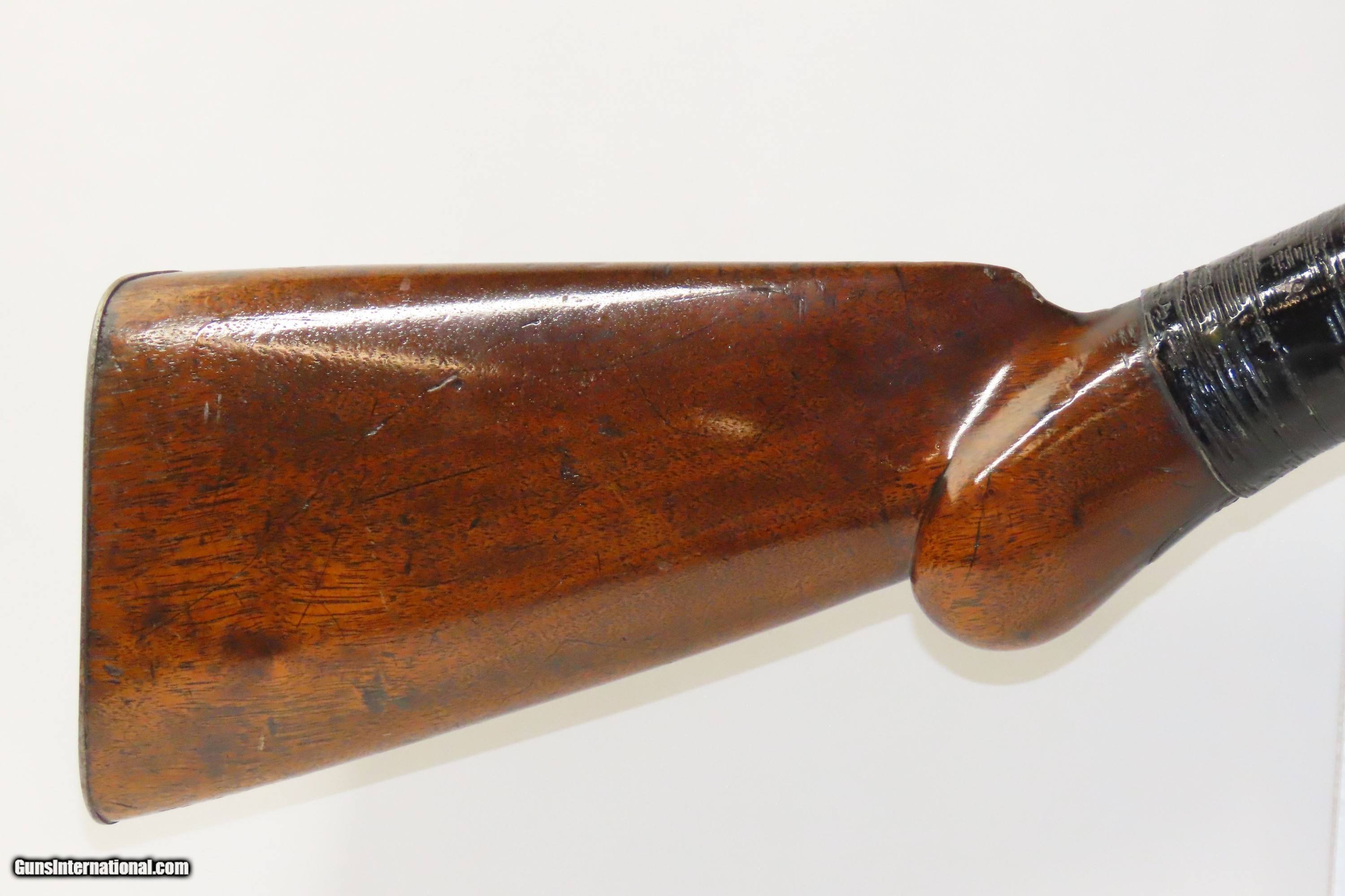 FRANCIS BANNERMAN/SPENCER Model 1896 Slide Action 12 Gauge PUMP Shotgun ...