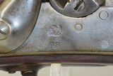 Antique U.S. SPRINGFIELD Model 1816 “Bolster” Conversion Percussion MUSKET
Flintlock to Percussion Conversion circa 1852 - 7 of 22