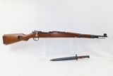 YUGOSLAVIAN Post-World War II Era Mauser Model 48A 8mm C&R MILITARY Rifle
Yugoslav MILITARY Rifle with BAYONET & SHEATH - 2 of 22