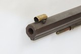ENGRAVED Antique Half Stock BACK ACTION Percussion .42 Long Rifle FRONTIERMid-1800s HOMESTEAD/HUNTING Rifle - 17 of 18