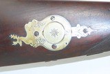 ENGRAVED Antique Half Stock BACK ACTION Percussion .42 Long Rifle FRONTIERMid-1800s HOMESTEAD/HUNTING Rifle - 7 of 18