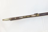 ENGRAVED Antique Half Stock BACK ACTION Percussion .42 Long Rifle FRONTIERMid-1800s HOMESTEAD/HUNTING Rifle - 8 of 18