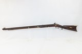 ENGRAVED Antique Half Stock BACK ACTION Percussion .42 Long Rifle FRONTIERMid-1800s HOMESTEAD/HUNTING Rifle - 13 of 18