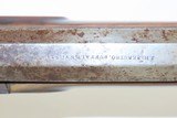 1834 DATED Antique HABERSTRO Full-Stock .52 Percussion Long Rifle FRONTIERKentucky Style HUNTING/HOMESTEAD Long Rifle - 9 of 18
