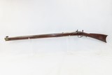 1834 DATED Antique HABERSTRO Full-Stock .52 Percussion Long Rifle FRONTIERKentucky Style HUNTING/HOMESTEAD Long Rifle - 13 of 18