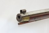 1834 DATED Antique HABERSTRO Full-Stock .52 Percussion Long Rifle FRONTIERKentucky Style HUNTING/HOMESTEAD Long Rifle - 17 of 18