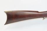 1834 DATED Antique HABERSTRO Full-Stock .52 Percussion Long Rifle FRONTIERKentucky Style HUNTING/HOMESTEAD Long Rifle - 3 of 18