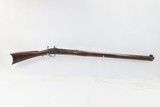1834 DATED Antique HABERSTRO Full-Stock .52 Percussion Long Rifle FRONTIERKentucky Style HUNTING/HOMESTEAD Long Rifle - 2 of 18