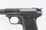 c1910 SAVAGE Model 1907 .32 ACP 10-Shot Pistol 7.65x17mm Browning Art Deco C&R “TEN SHOTS QUICK!” Small Double Stack Single Action Sidearm! - 4 of 17