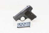 1918 LOUIS SCHMEISSSER RHEINMETALL DREYSE VEST POCKET .25 ACP 6.35x16mm C&R Tiny Mouse Gun from the Great War Period - 2 of 18
