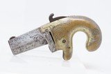Rare NATIONAL ARMS “No. 1” DERINGER Brass Frame CASED BROOKLYN Antique Rarest SHORT BARREL No. 1 - 6 of 22