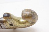 Rare NATIONAL ARMS “No. 1” DERINGER Brass Frame CASED BROOKLYN Antique Rarest SHORT BARREL No. 1 - 14 of 22