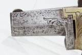 Rare NATIONAL ARMS “No. 1” DERINGER Brass Frame CASED BROOKLYN Antique Rarest SHORT BARREL No. 1 - 9 of 22