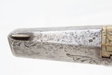 Rare NATIONAL ARMS “No. 1” DERINGER Brass Frame CASED BROOKLYN Antique Rarest SHORT BARREL No. 1 - 12 of 22