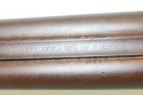 WILD WEST Antique COLT M1878 10 Gauge Side x Side HAMMER Shotgun SCATTERGUN ENGRAVED Double Barrel Made in 1881 - 10 of 20